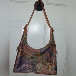 Vincent Van Gough handbag Painting Purse Amsterdam EUC